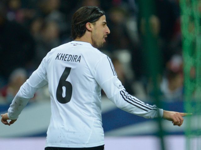 Sami Khedira scored the winning goal for Germany