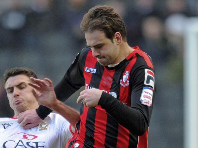 Brett Pitman: Scored twice from the spot for Bournemouth