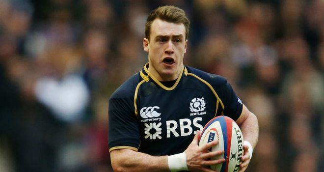 Stuart Hogg: Happy to continue in the full-back role for Scotland