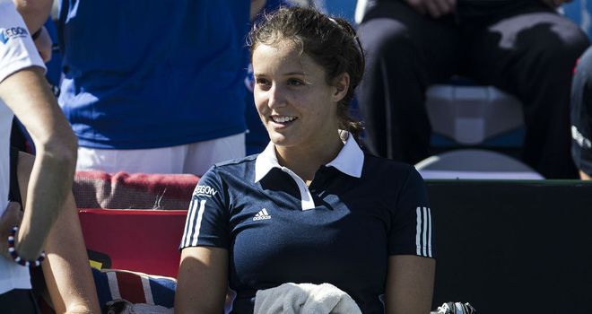 Laura Robson: GB into Fed Cup play-off