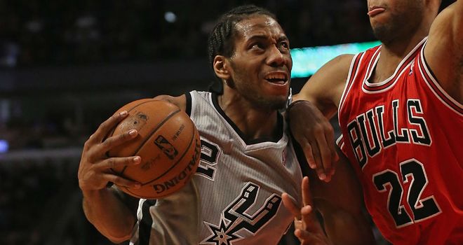 Kawhi Leonard hits career best for San Antonio Spurs