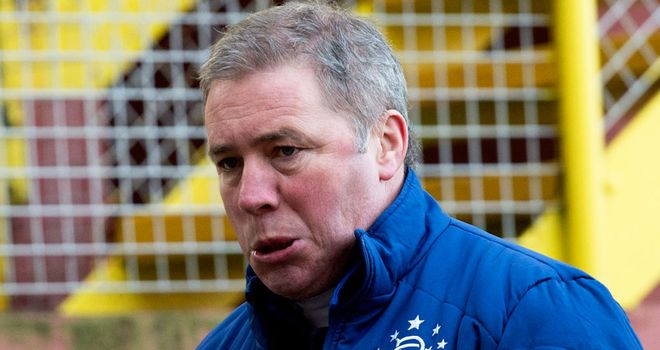 Rangers manager Ally McCoist is open on the club's financial struggles