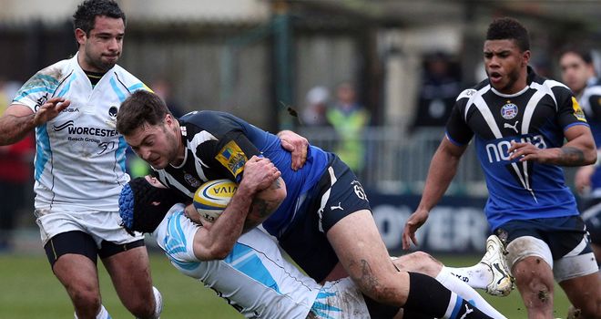 Matt Banahan: Bath centre stopped in his tracks