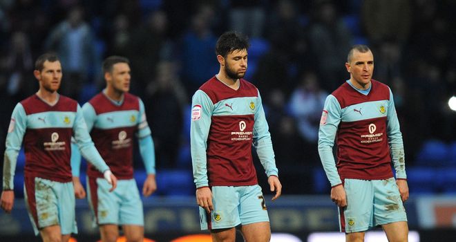 Burnley beaten at the Reebok