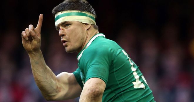 Brian O'Driscoll: Backed by Keith Earls to play in 2015 World Cup