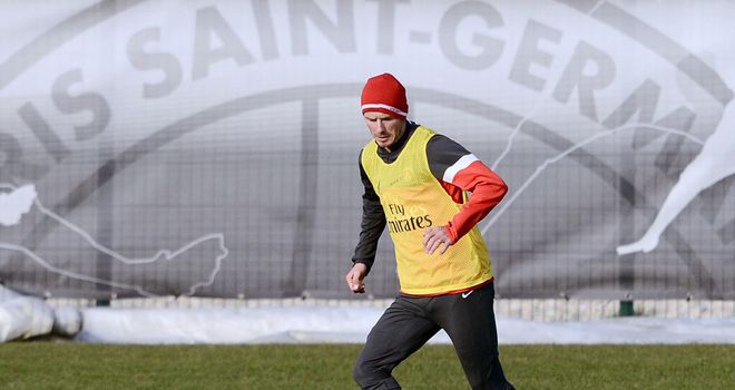 David Beckham: Former England captain trains with PSG