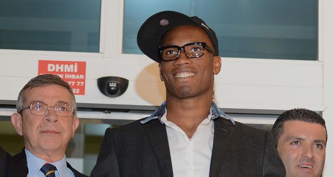 Didier Drogba: Granted a licence to represent Galatasaray after a dispute with Shanghai Shenhua