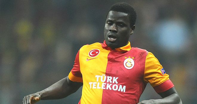 Emmanuel Eboue: Believes Turkish giants Galatasaray can overcome Schalke in second leg