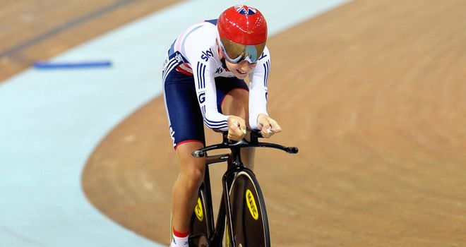 Laura Trott: Second gold of the week in Manchester