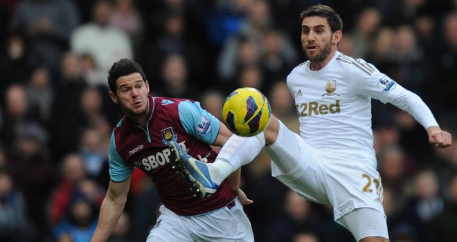 Matt Jarvis: Delighted with West Ham¿s win over Swansea on Saturday