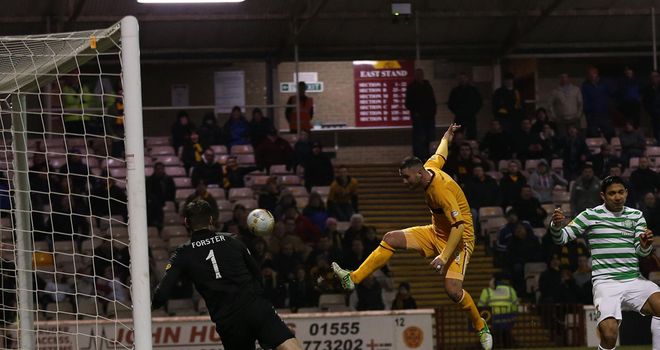 Michael Higdon: Grabbed Motherwell's winner against Celtic