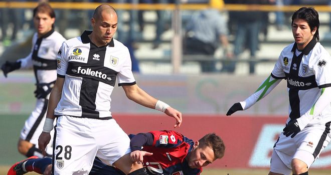 It was 0-0 at Parma on Sunday