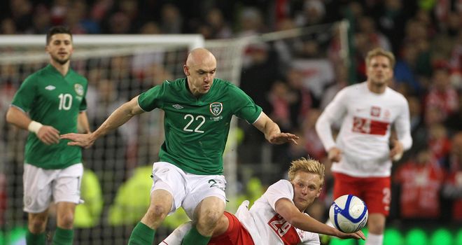 Conor Sammon: Set to deputise for Ireland against Austria
