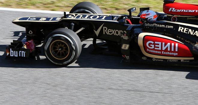 Romain Grosjean: Seven tenths of a second clear on Day Two