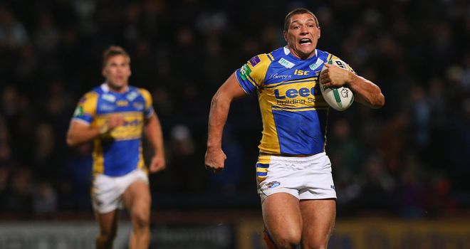 Ryan Hall scored Leeds' first try last week, can he do it again?