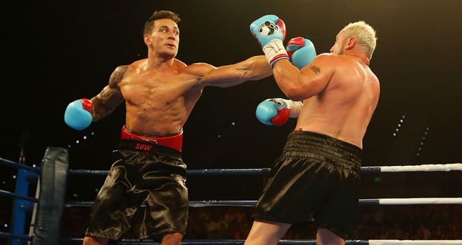 Sonny Bill Williams (L): Victory over Frans Botha was not without controversy