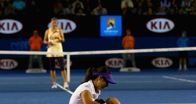 Li Na: Injured her ankle in last month's Australian Open final