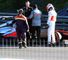 Button stops on track