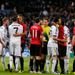 Real Madrid and Manchester United congratulate each other at full-time