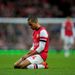 Theo Walcott was left slumped as Arsenal were dumped out of the FA Cup