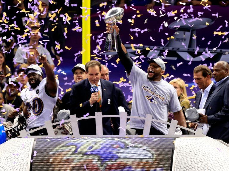 Baltimore Ravens won Super Bowl XLVII in February