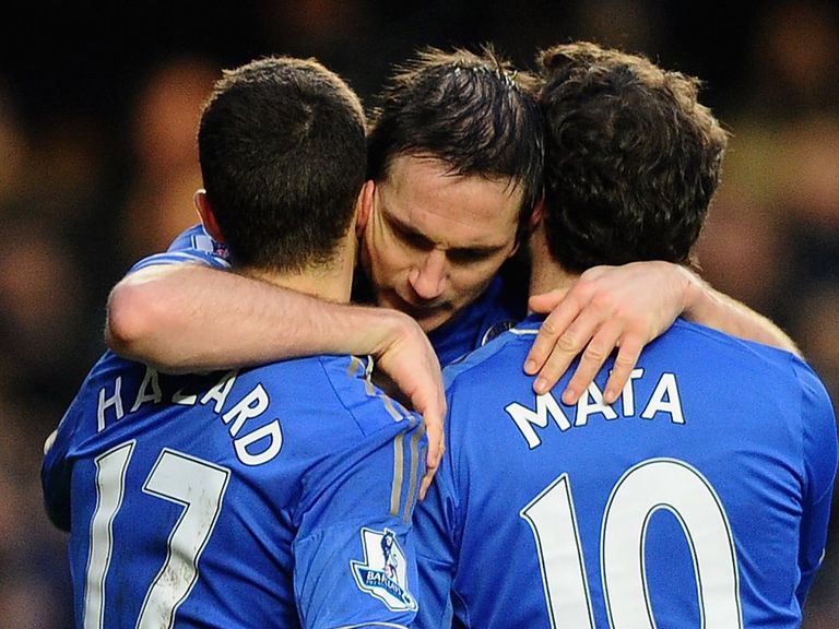 Frank Lampard: Netted against Wigan