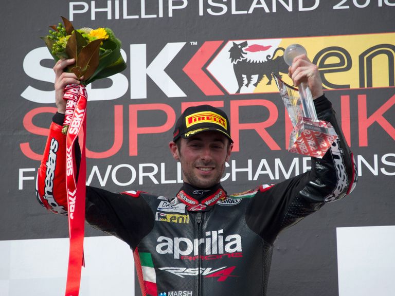 Eugene Laverty: Victory in Australia
