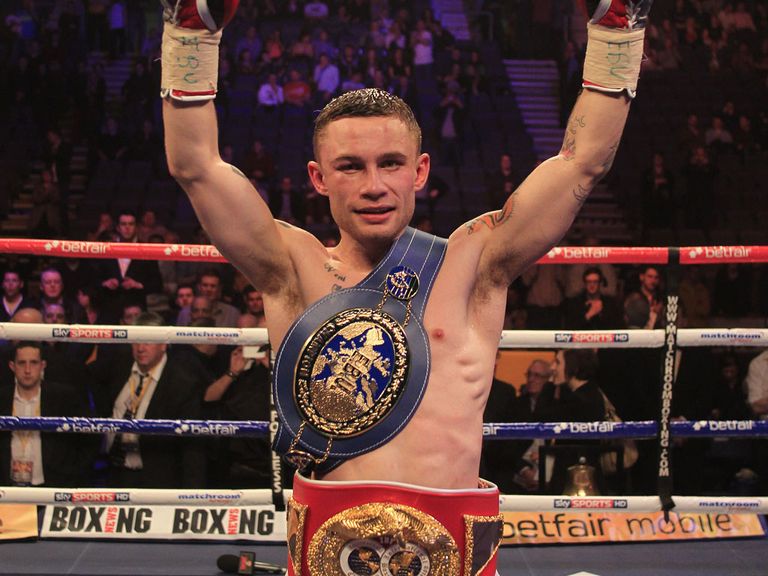 Carl Frampton: Impressive stoppage victory over champion Kiko Martinez