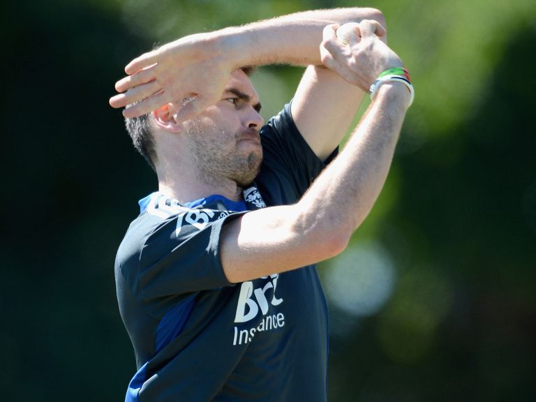 James Anderson: 10 years' service with England