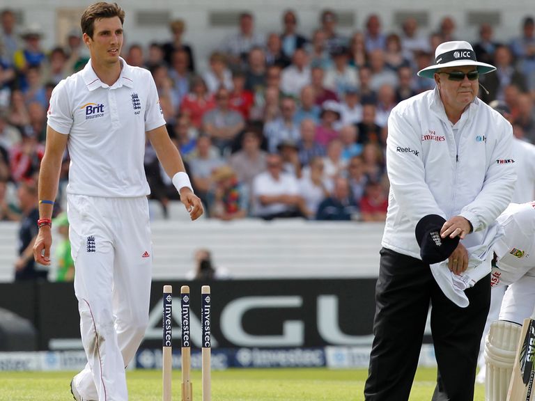 Finn has been frequently dead-balled for hitting the non-striker's stumps