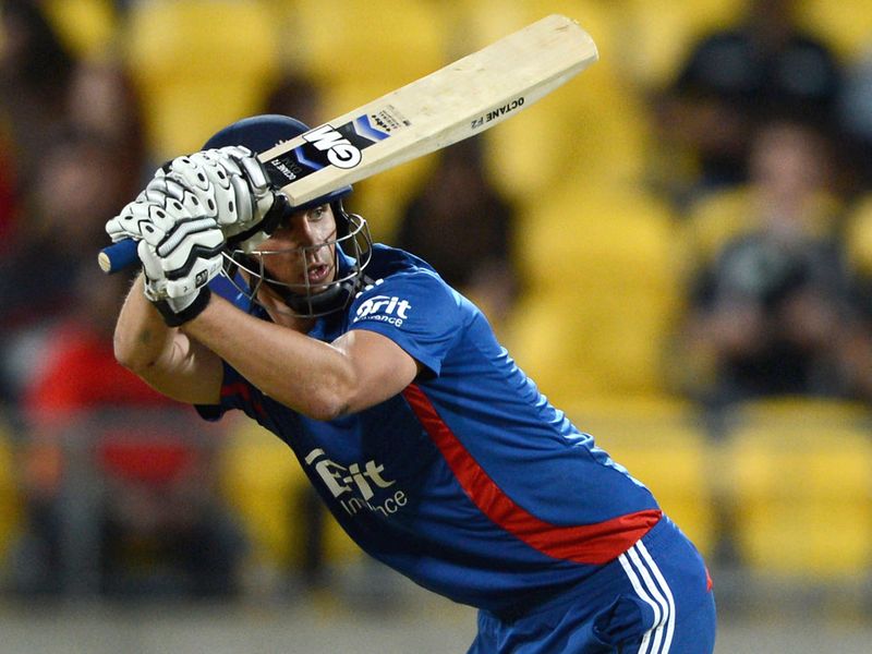 Alex Hales made 80 as England won by 10 wickets in 12.4 overs.