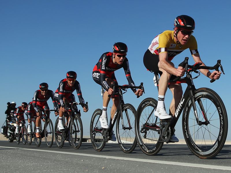 BMC Racing team set out to defend the lead for Brent Bookwalter