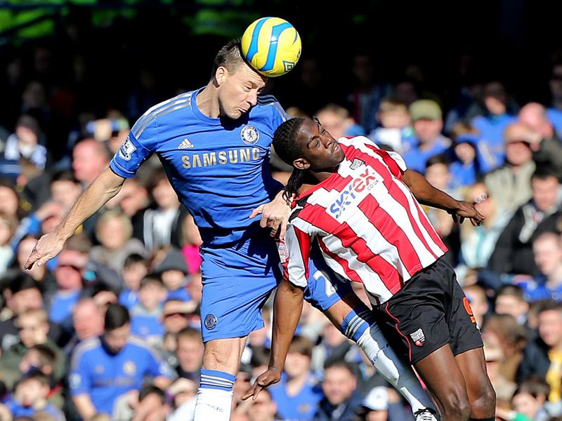 John Terry captained the Blues.