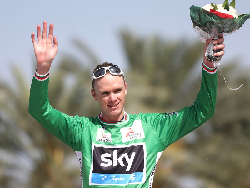 The stage win also bumped Froome up into the points jersey
