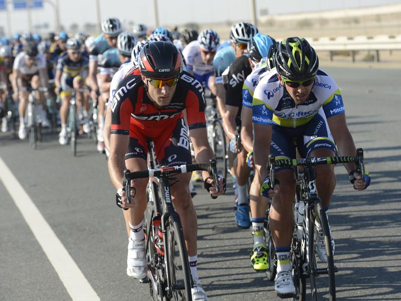 BMC and Orica-GreenEDGE were among the teams riding on the front