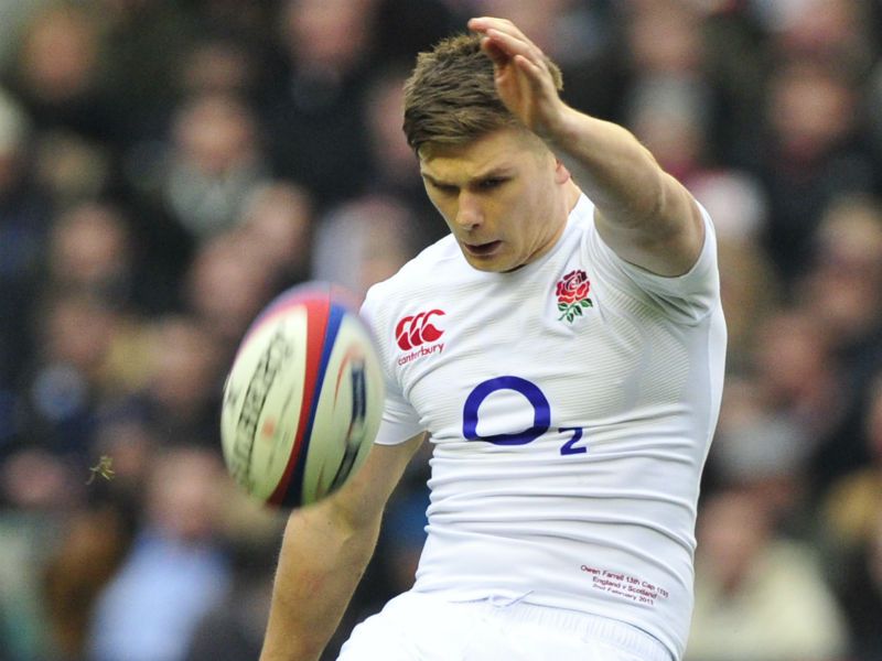 Owen Farrell: Kicks an early penalty to put the hosts ahead