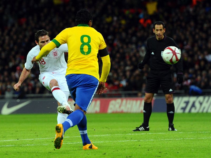 But an equally special goal from Frank Lampard restores England's advantage