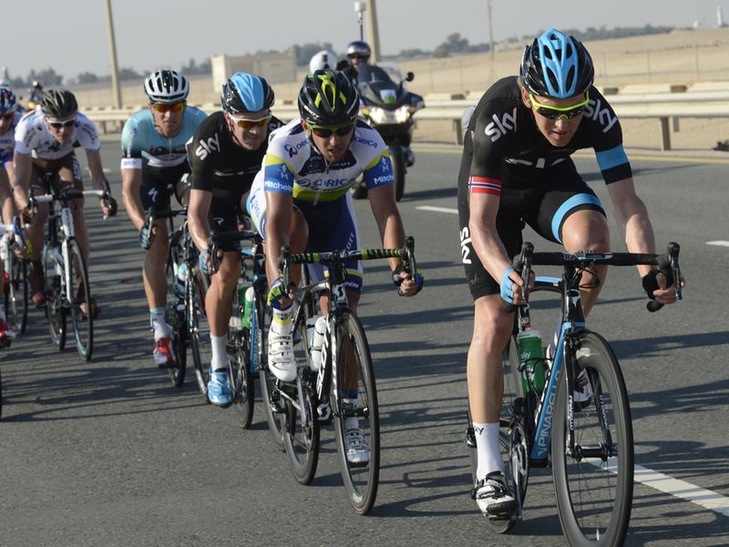 Gabriel Rasch worked hard for the cause to chase down the break