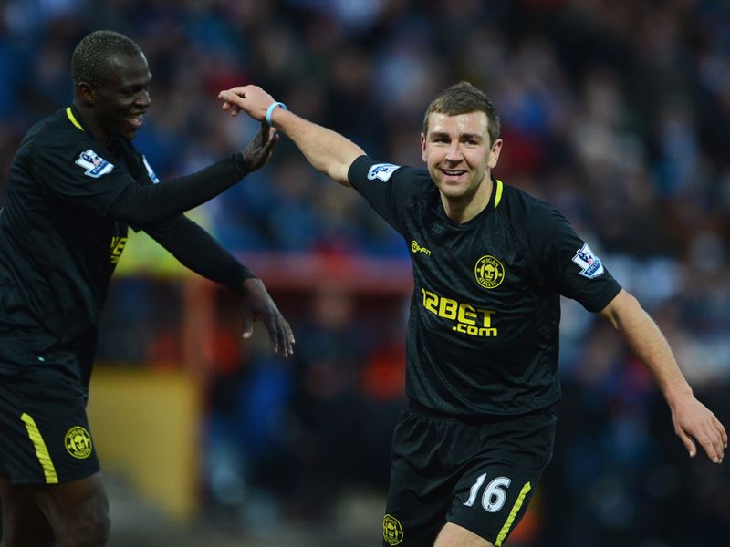 James McArthur scored a third goal for the Latics.