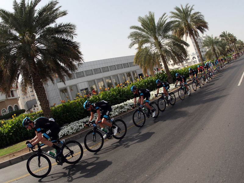 The team were forced to ride hard in defence of red