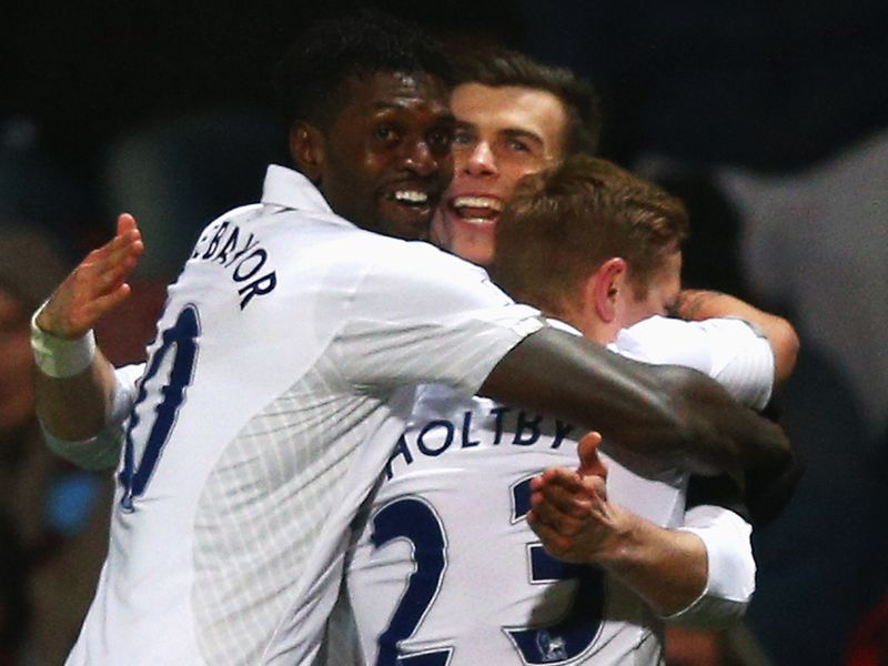 Bale enjoyed his moment.