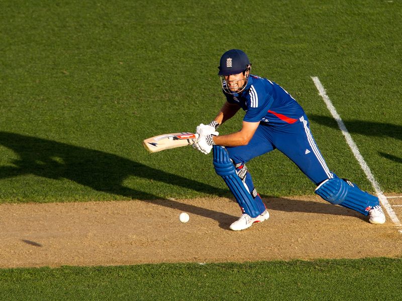 Alastair Cook was characteristically solid at the top of the knock.