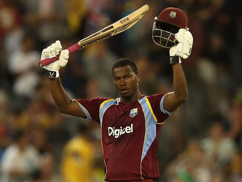 Johnson Charles' ton was a vain effort in a 17-run loss for the West Indies.
