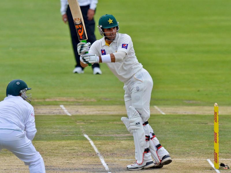 Misbah-ul-Haq ensured Pakistan were only four wickets down at stumps.