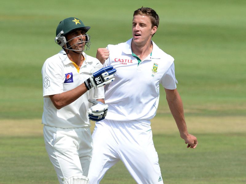 Younis Khan fell to Morne Morkel.