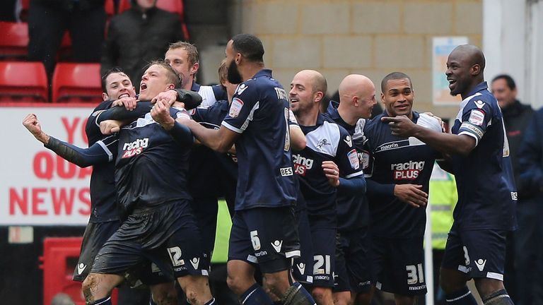 Shane Lowry: Scored the second for Millwall who won comfortably