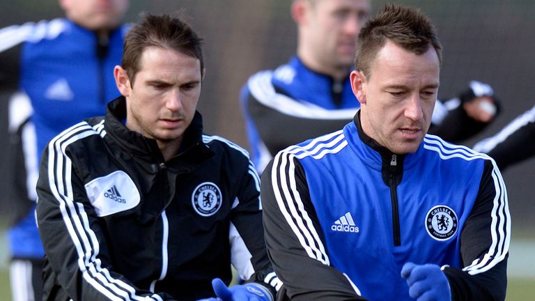 Frank Lampard and John Terry: Chelsea captain has saluted midfielder