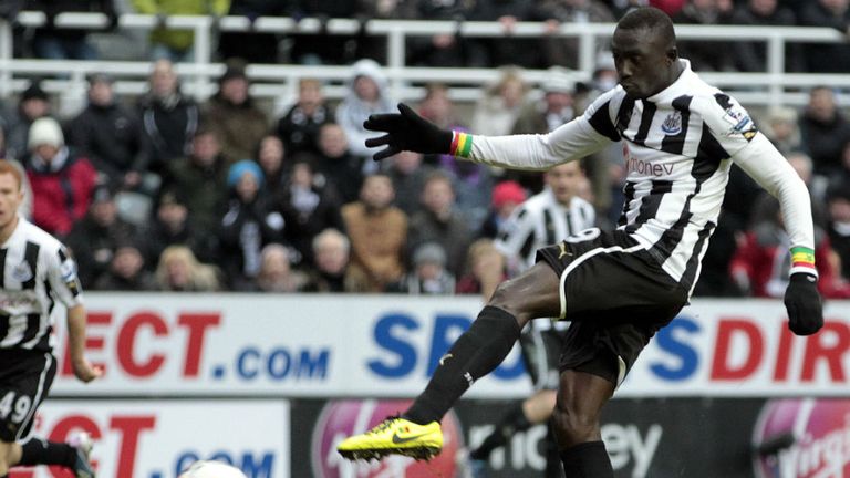 Joy in injury time for match winner Papiss Cisse