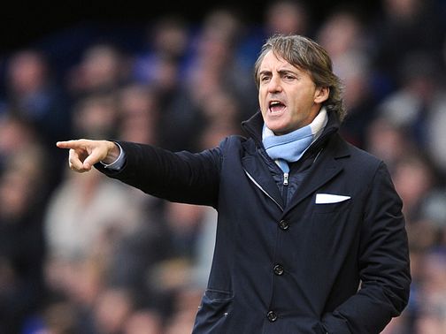 Roberto Mancini: Didn't appear for post-match interviews
