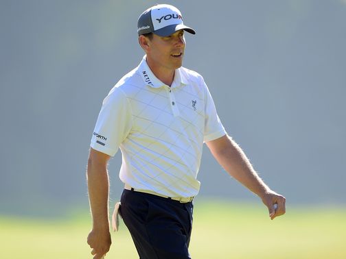 Justin Leonard: Holds share of the lead